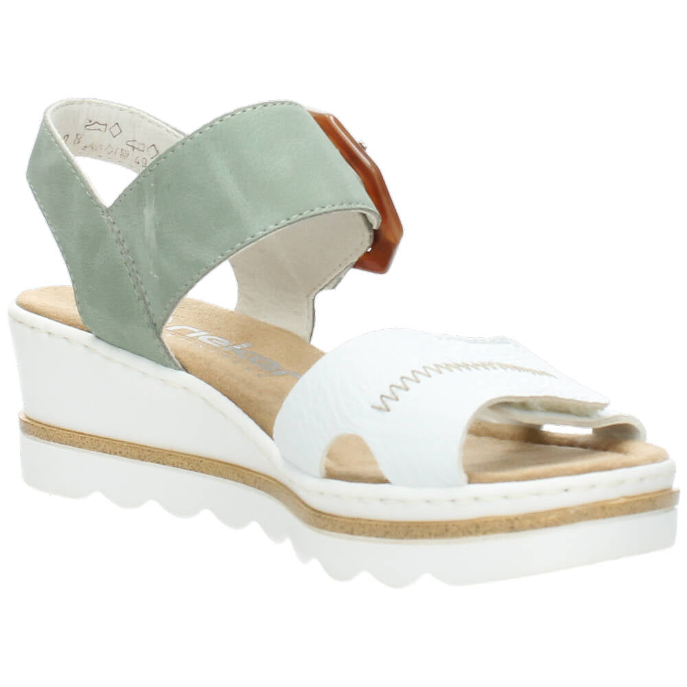Witte sandalen