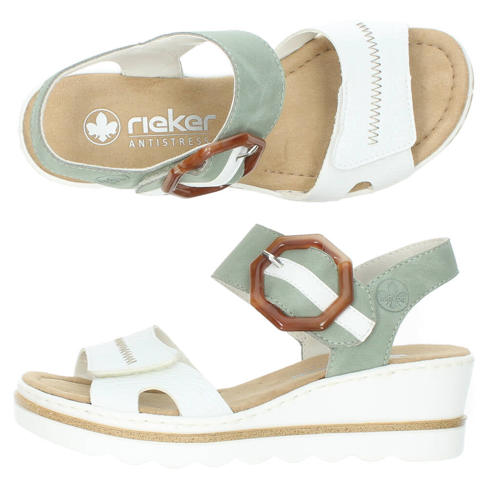 Witte sandalen