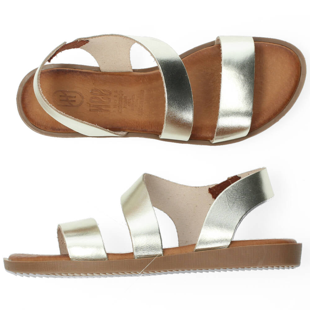Metallic sandalen