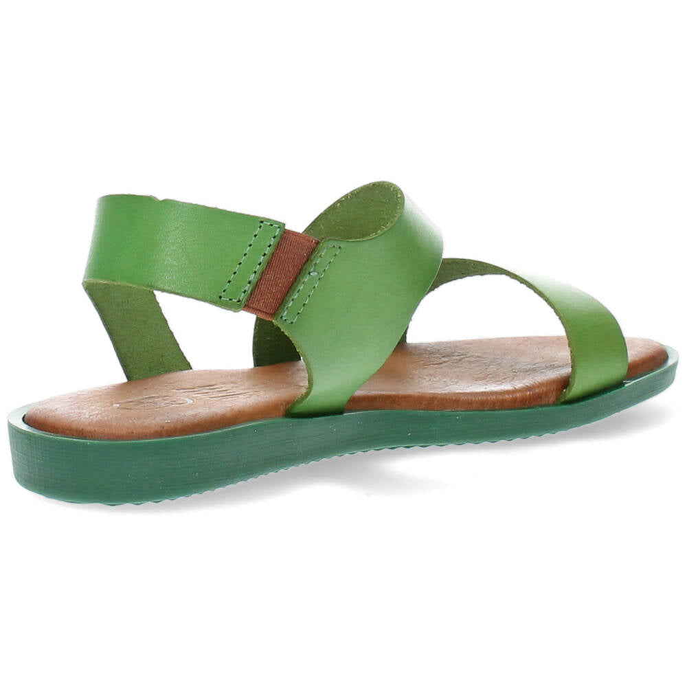 Groene sandalen