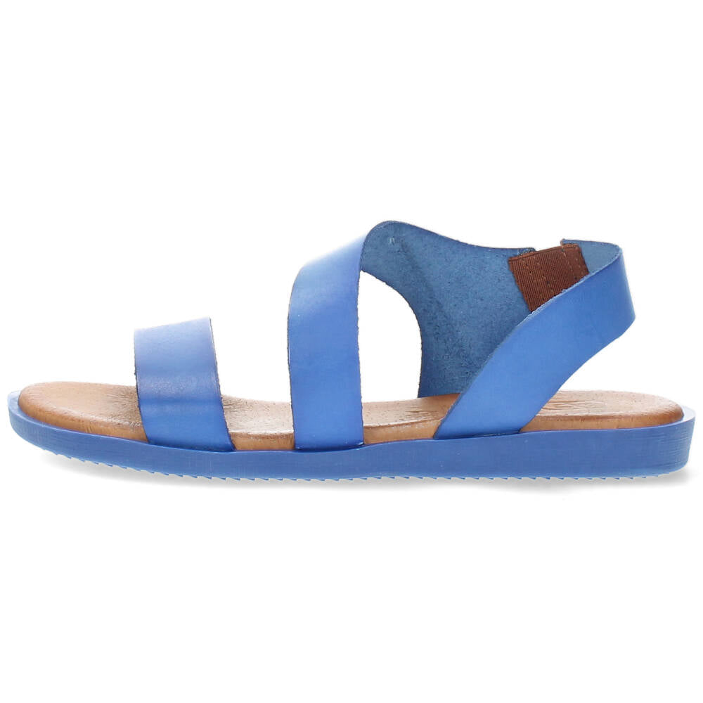 Blauwe sandalen