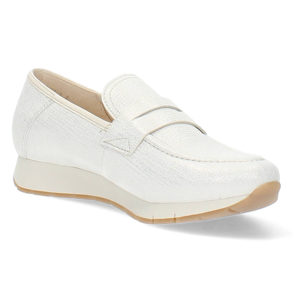 Beige loafers
