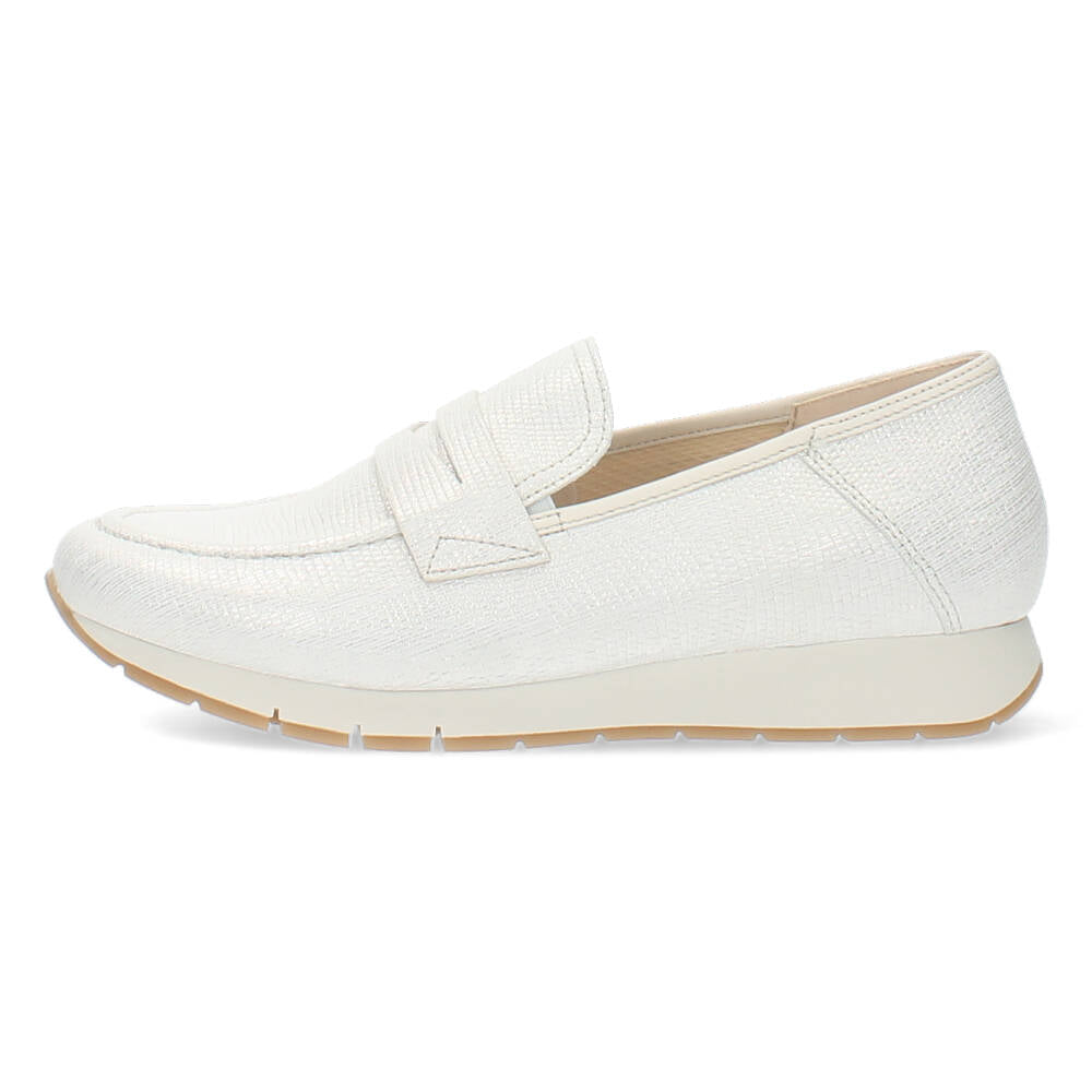 Beige loafers