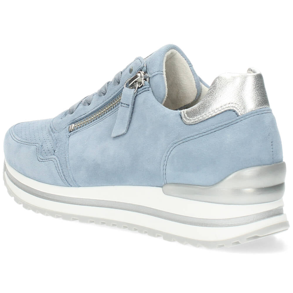 Blauwe sneakers