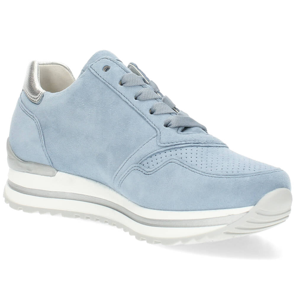 Blauwe sneakers