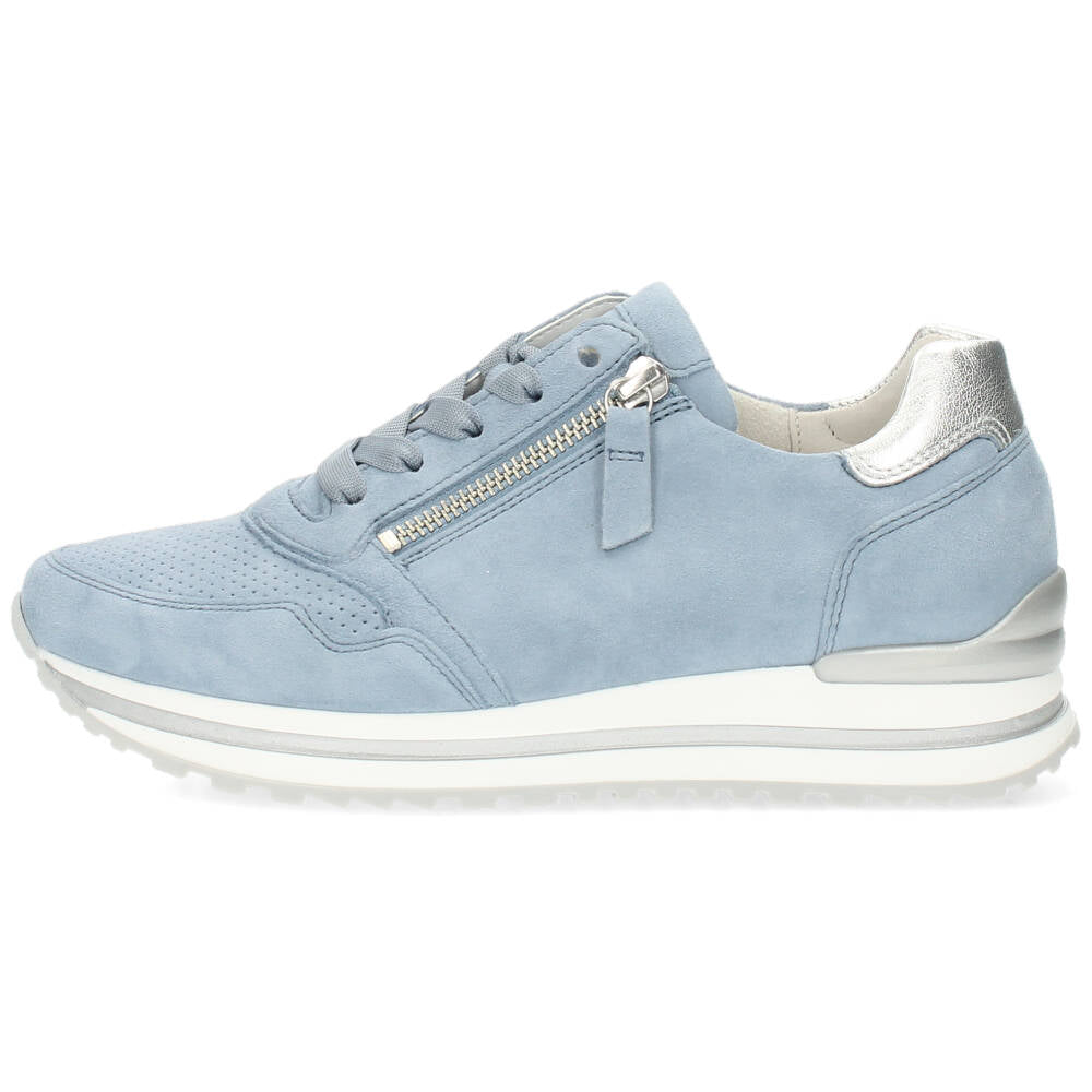 Blauwe sneakers