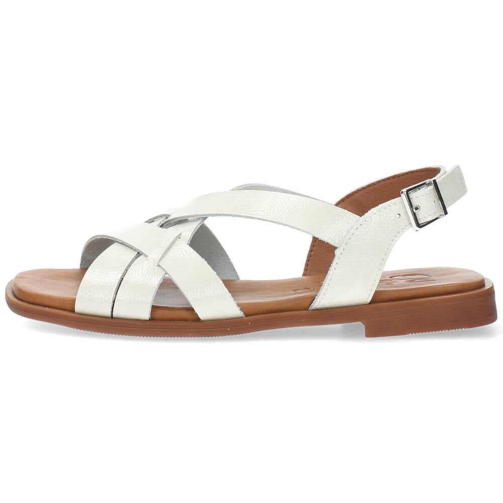 Witte sandalen