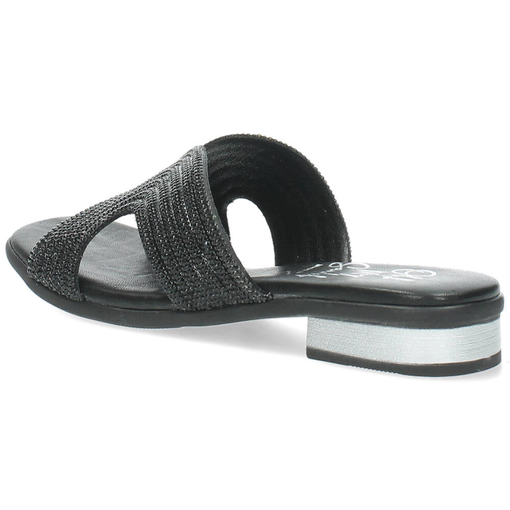 Zwarte slippers