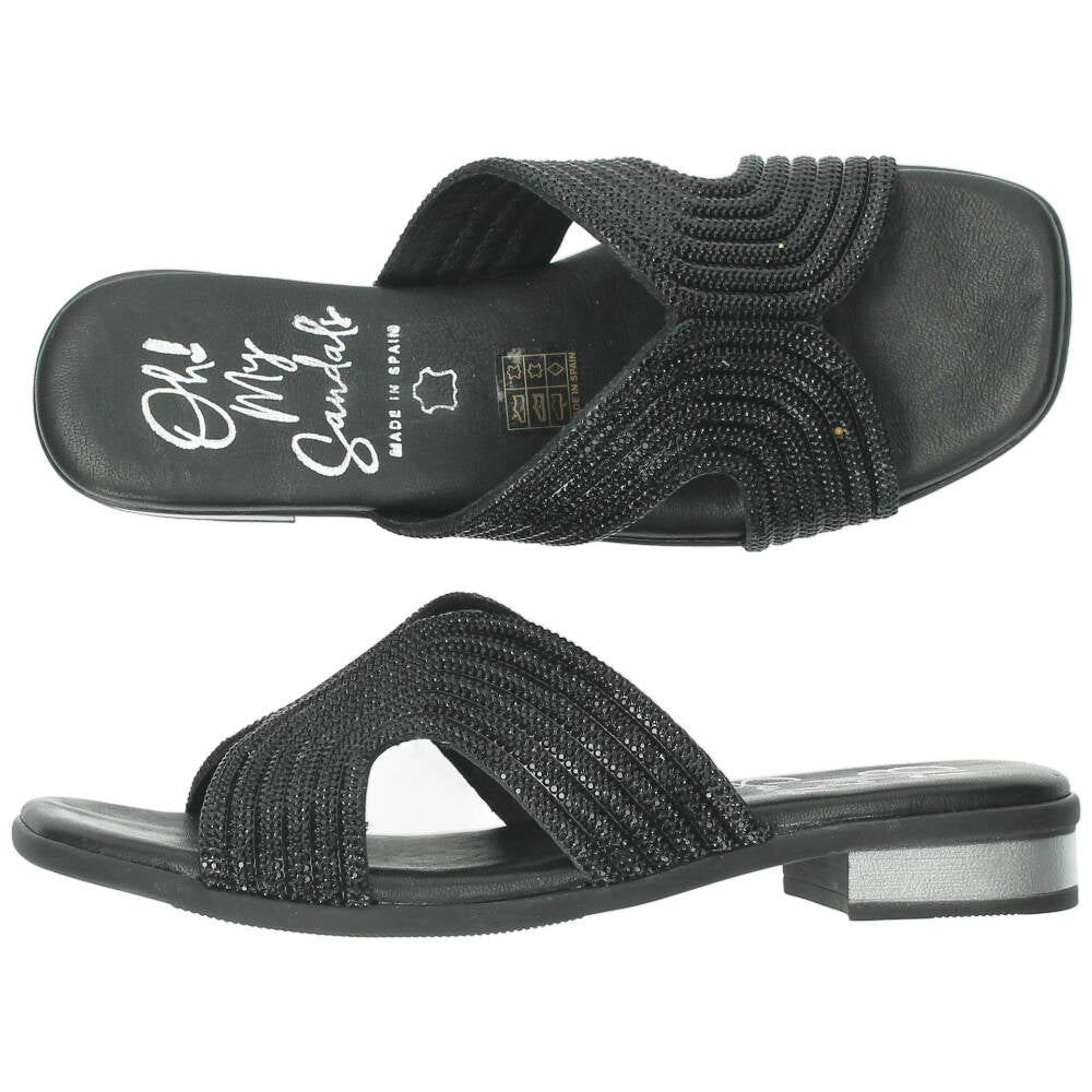 Zwarte slippers