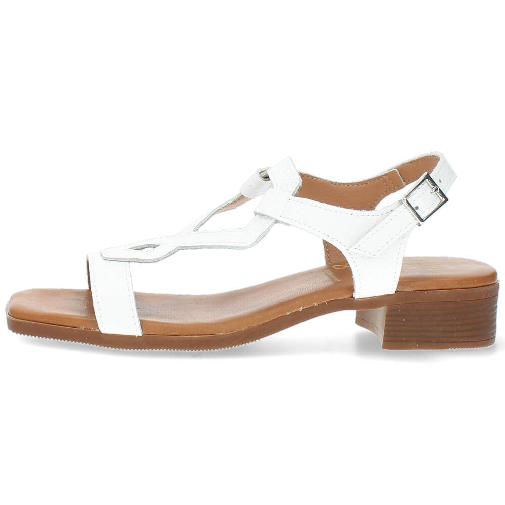 Witte sandalen