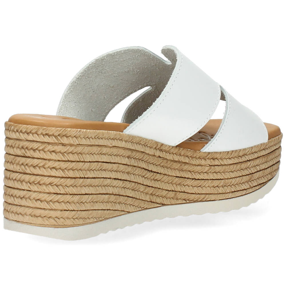 Witte slippers