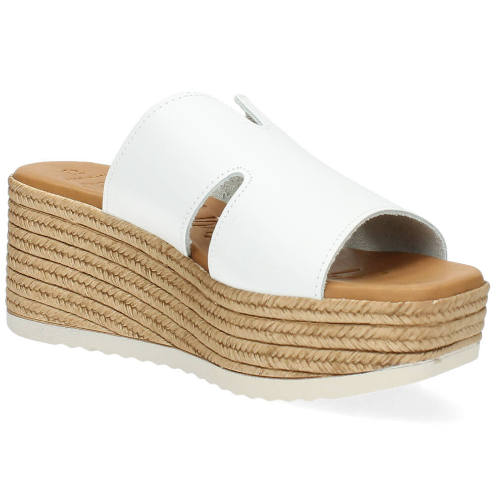 Witte slippers