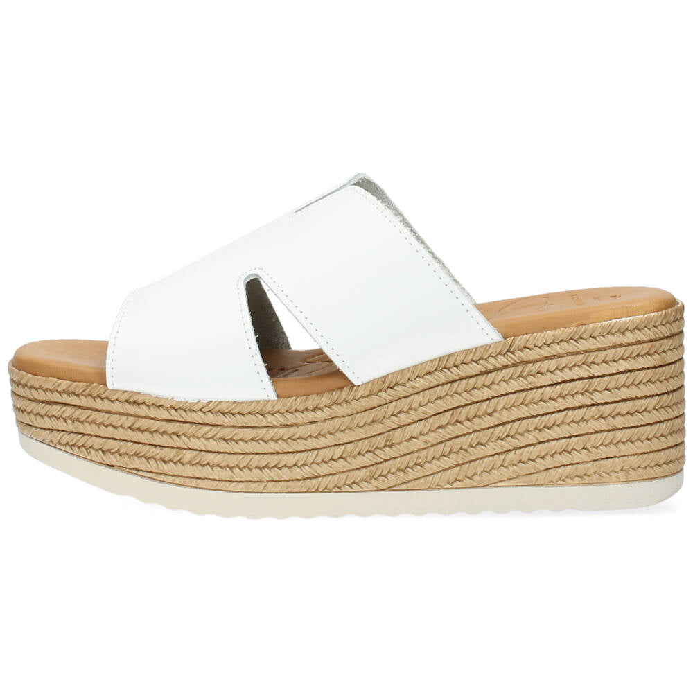 Witte slippers
