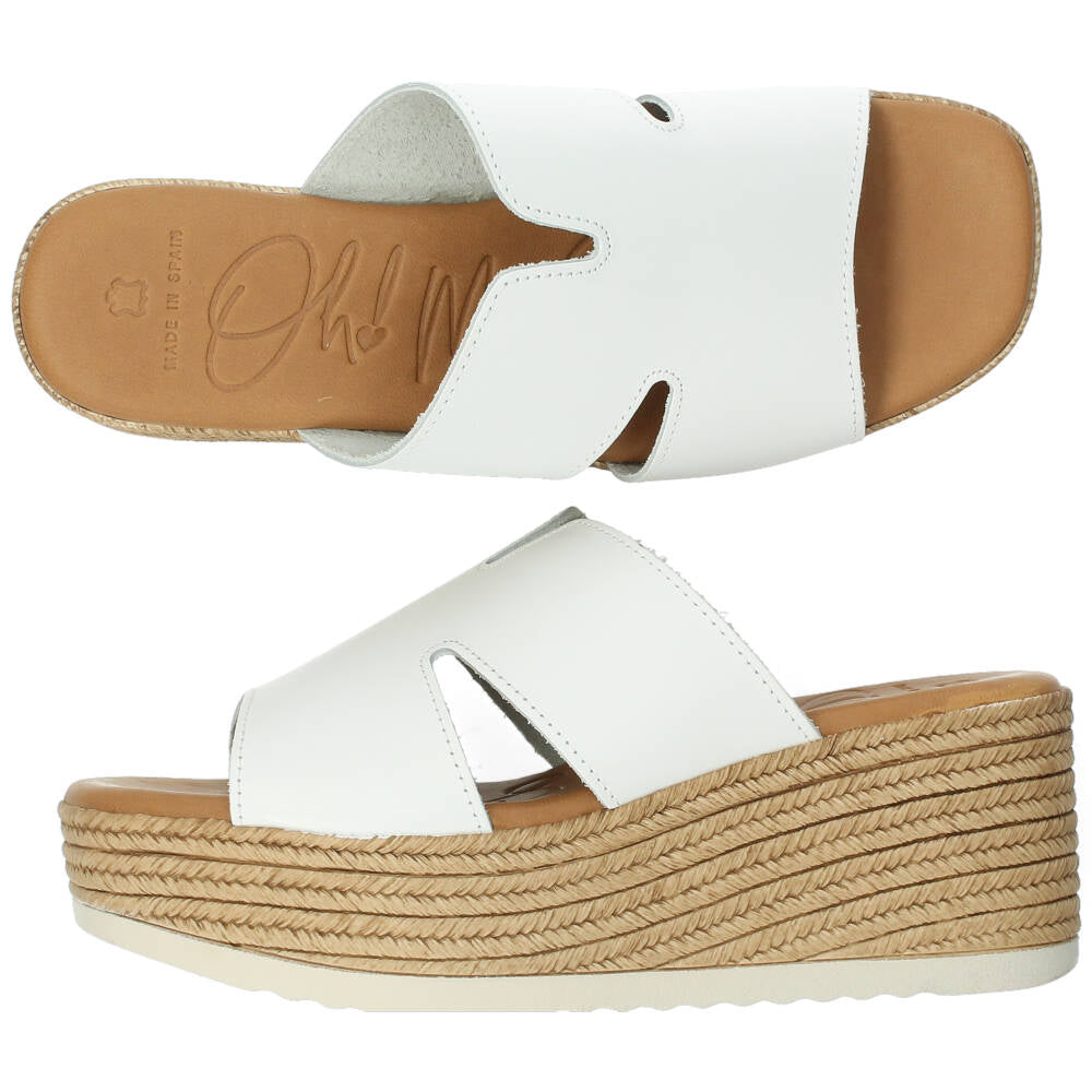 Witte slippers