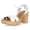 Witte sandalen