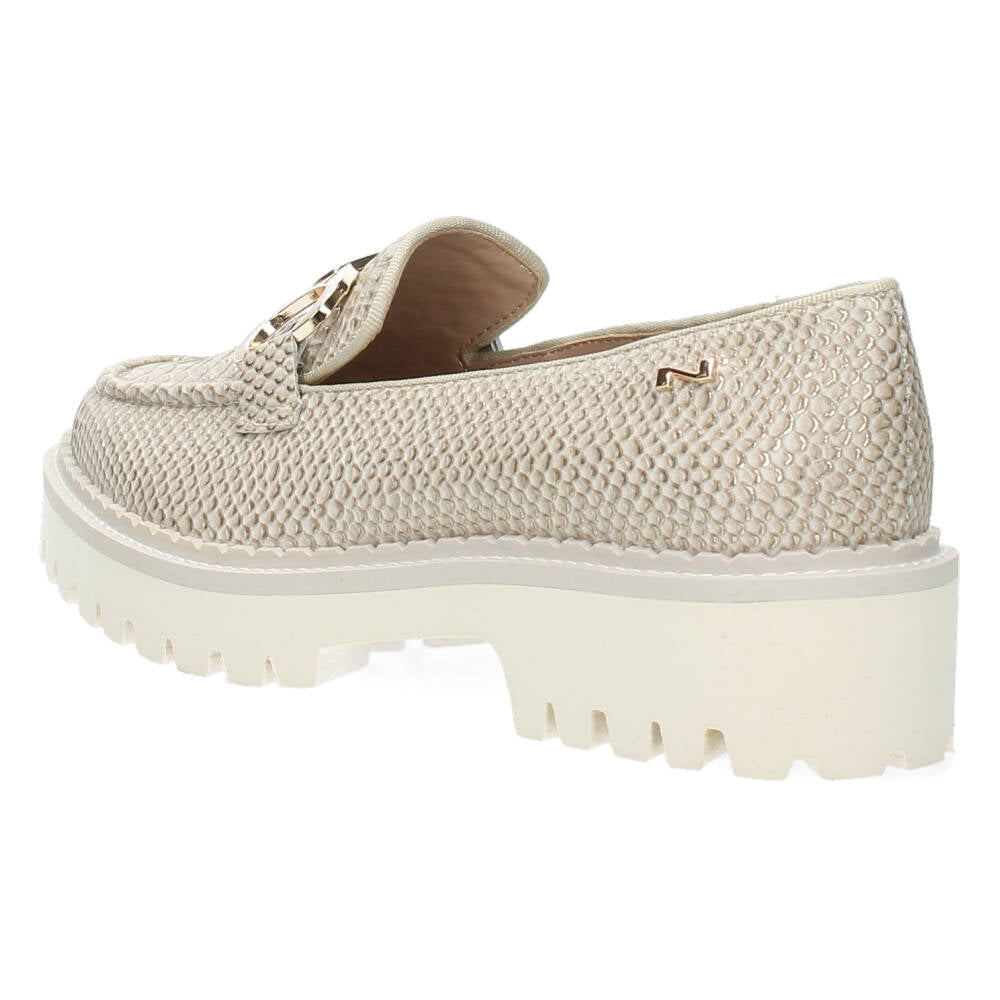 Bronzen loafers