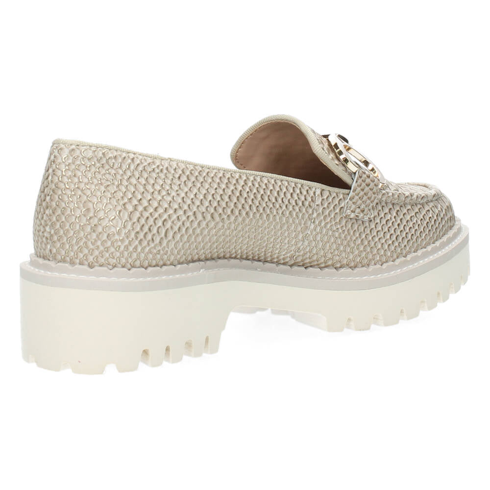 Bronzen loafers