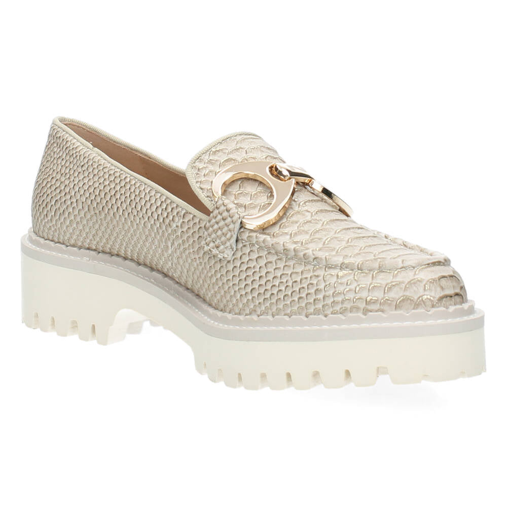 Bronzen loafers