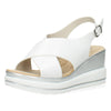 Witte sandalen