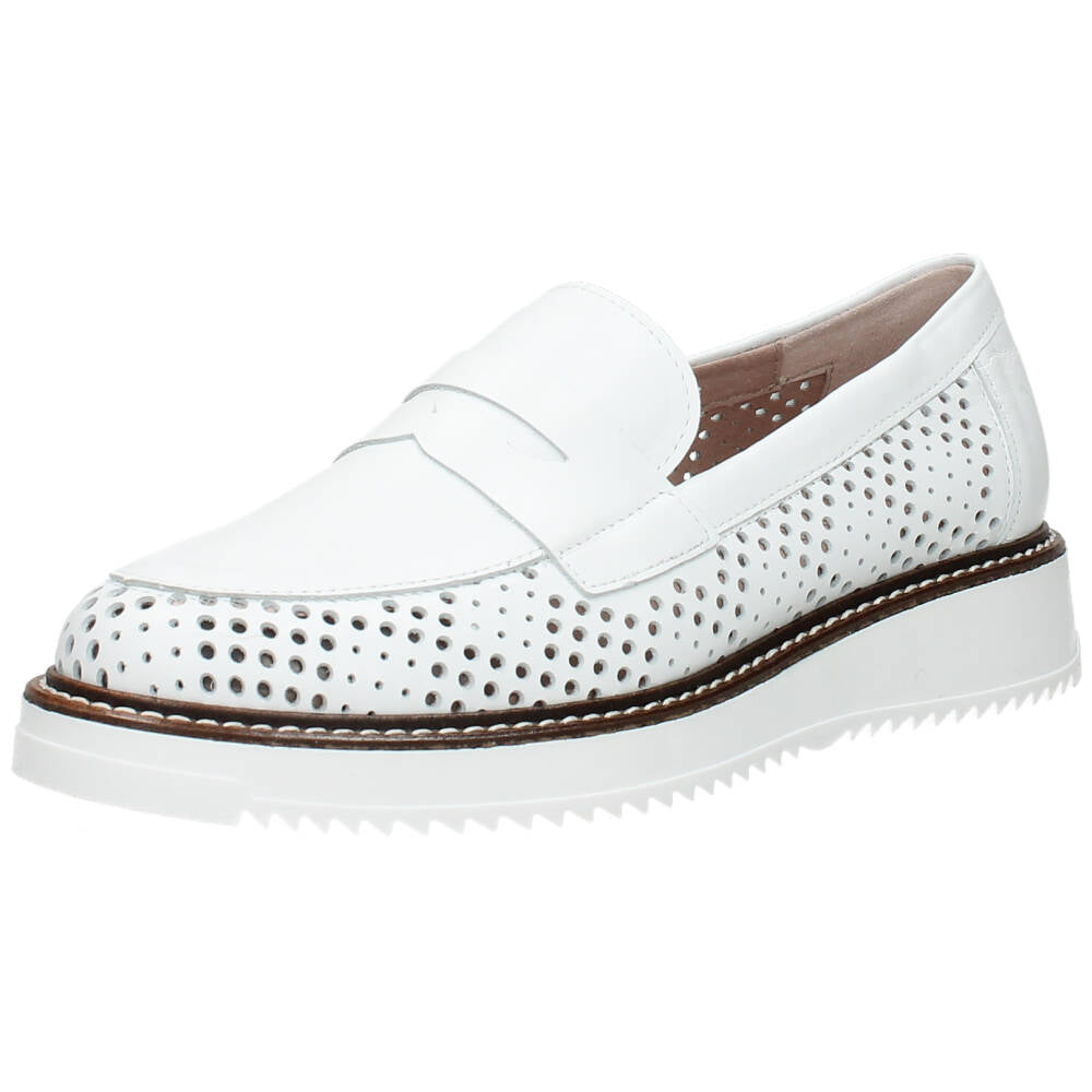 Witte loafers