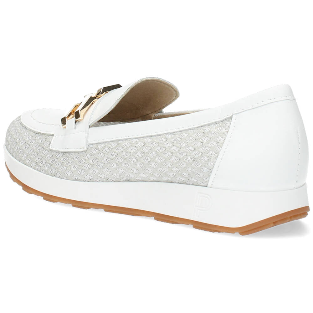 Witte loafers