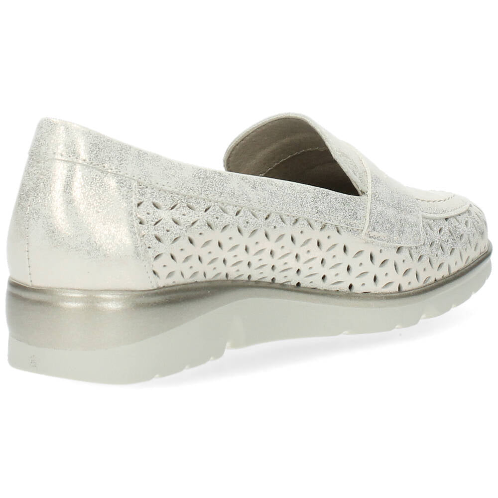 Metallic loafers