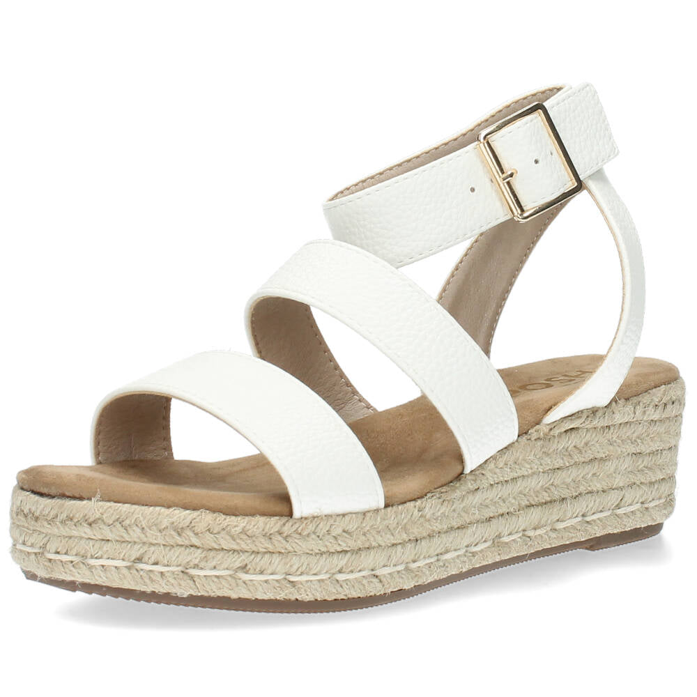 Witte sandalen