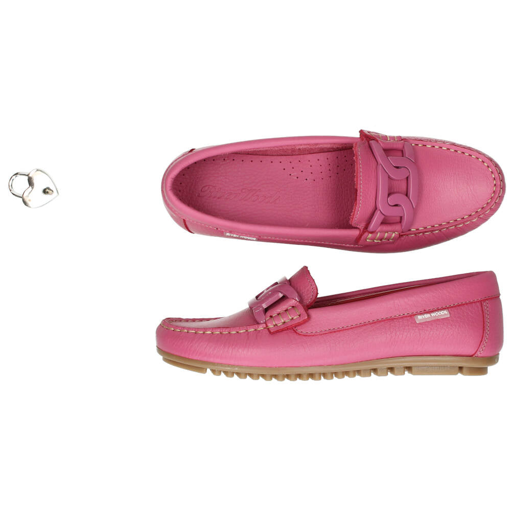 Roze mocassins