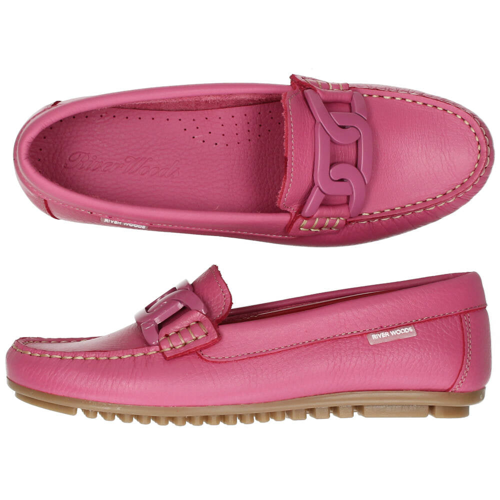 Roze mocassins