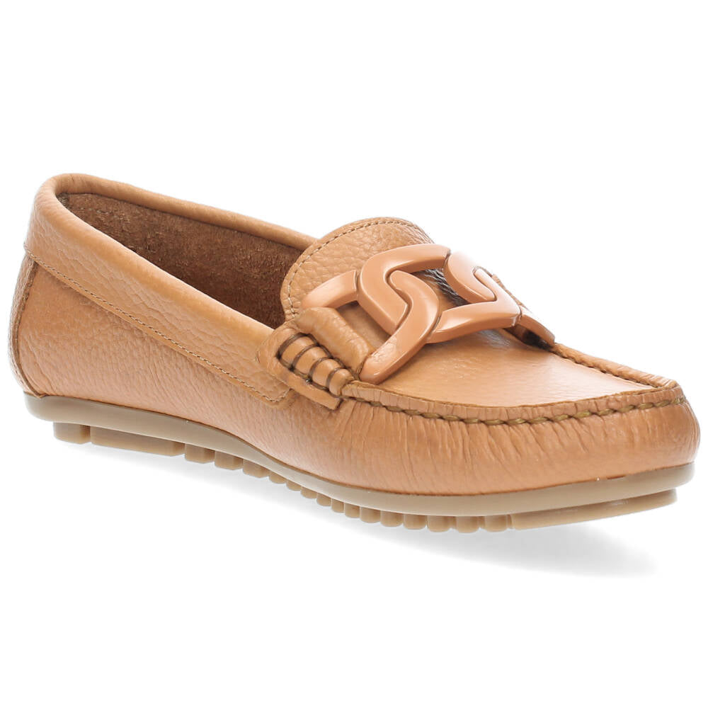 Cognac mocassins