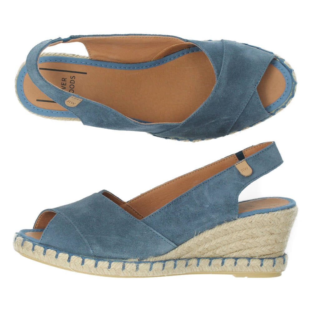 Jeans blauwe sleehakken