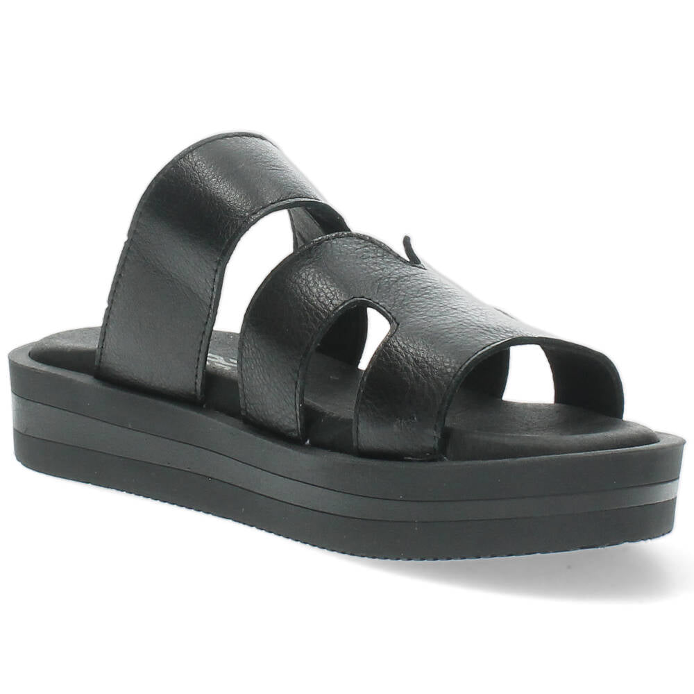 Zwarte slippers