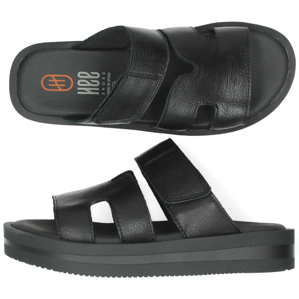 Zwarte slippers