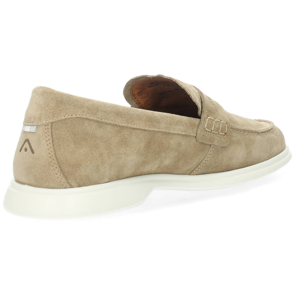 Beige loafers
