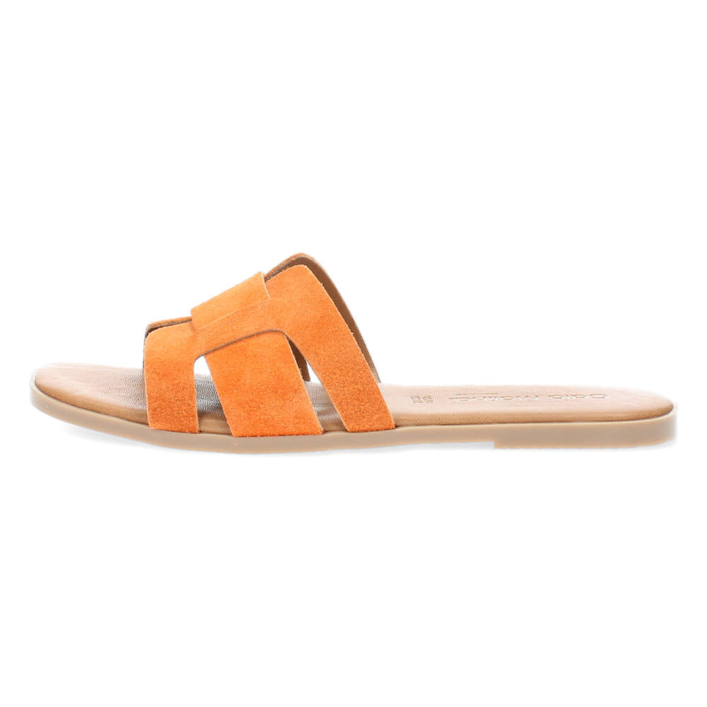 Lichtoranje slippers