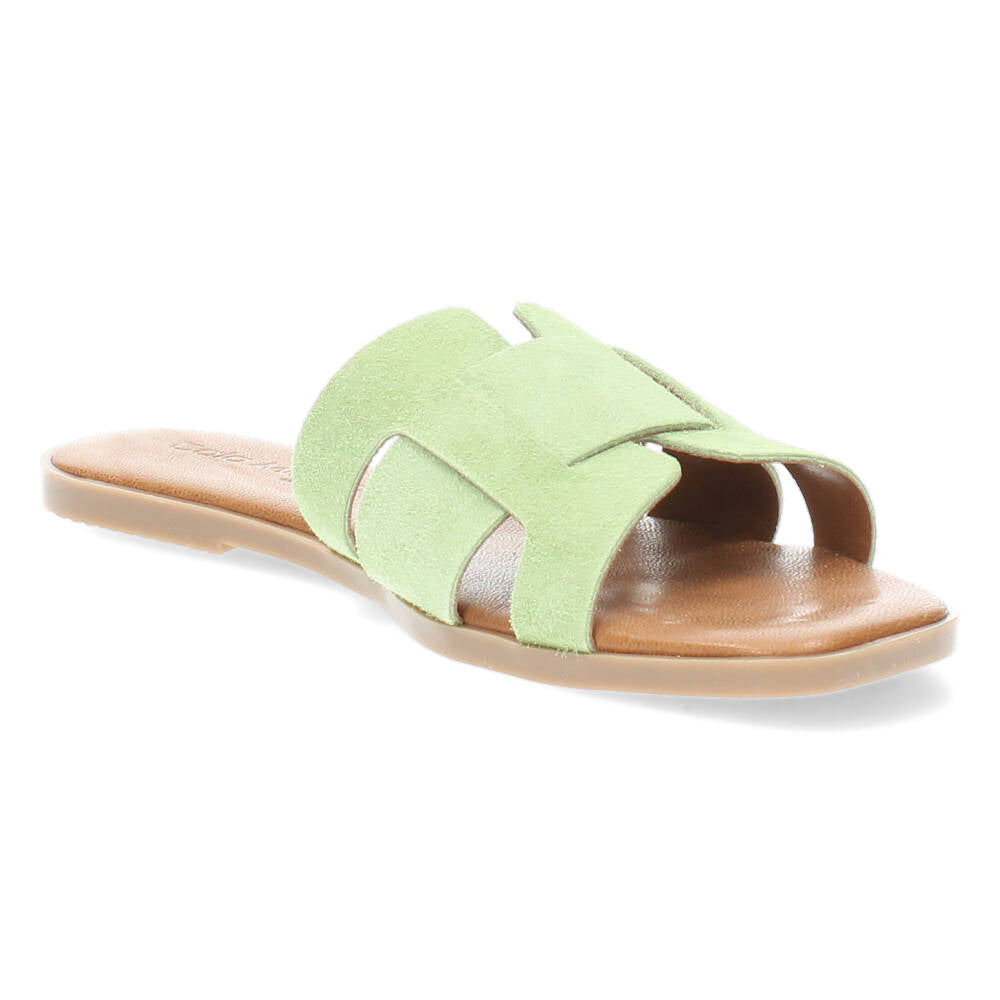 Lime slippers