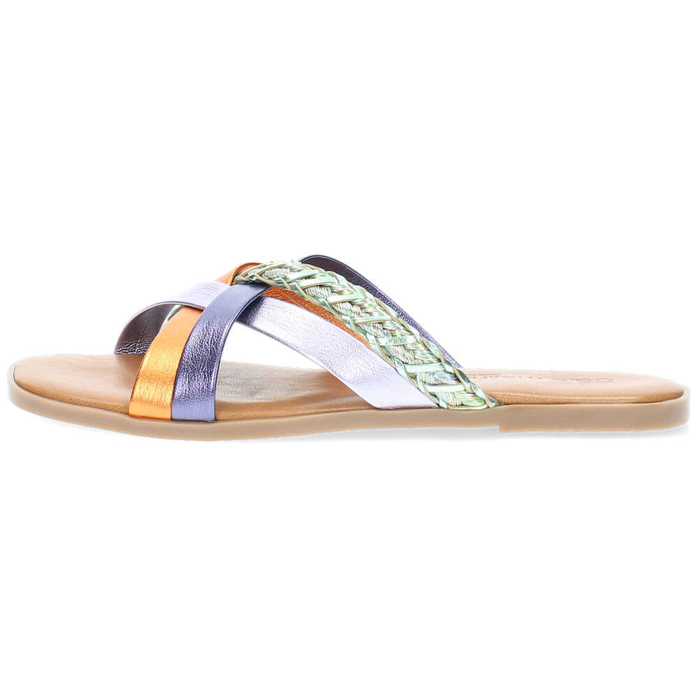 Multicolour slippers
