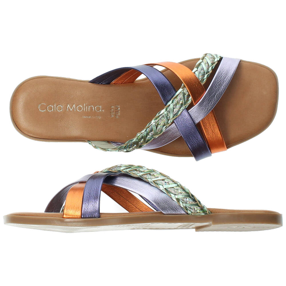 Multicolour slippers