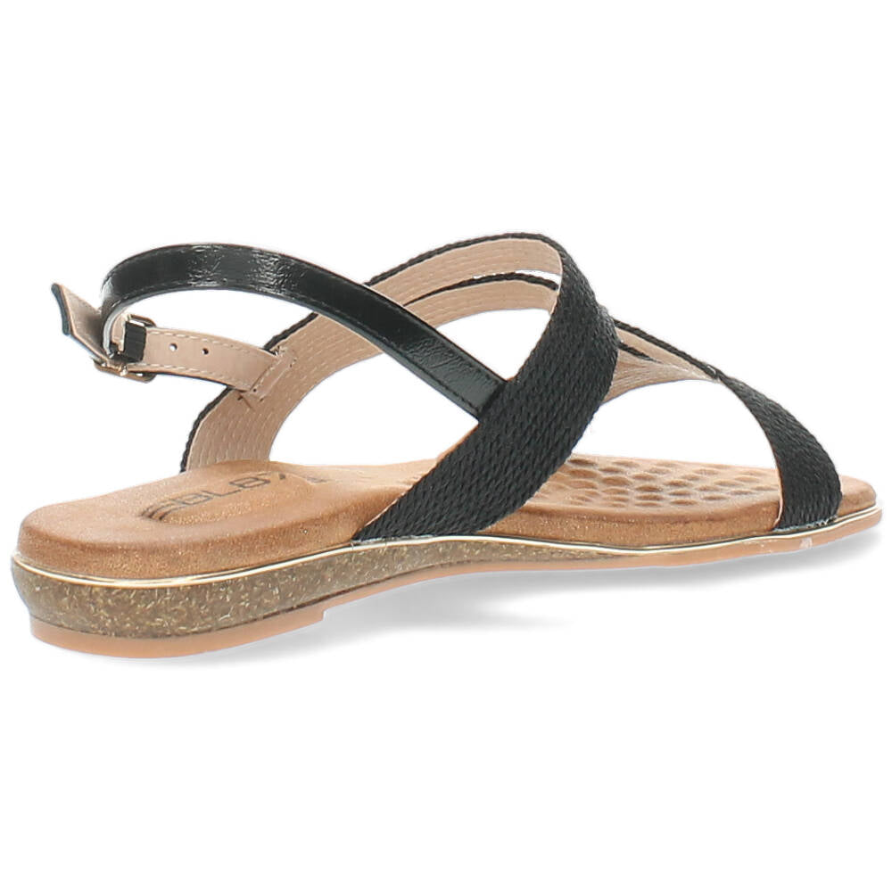 Zwarte sandalen