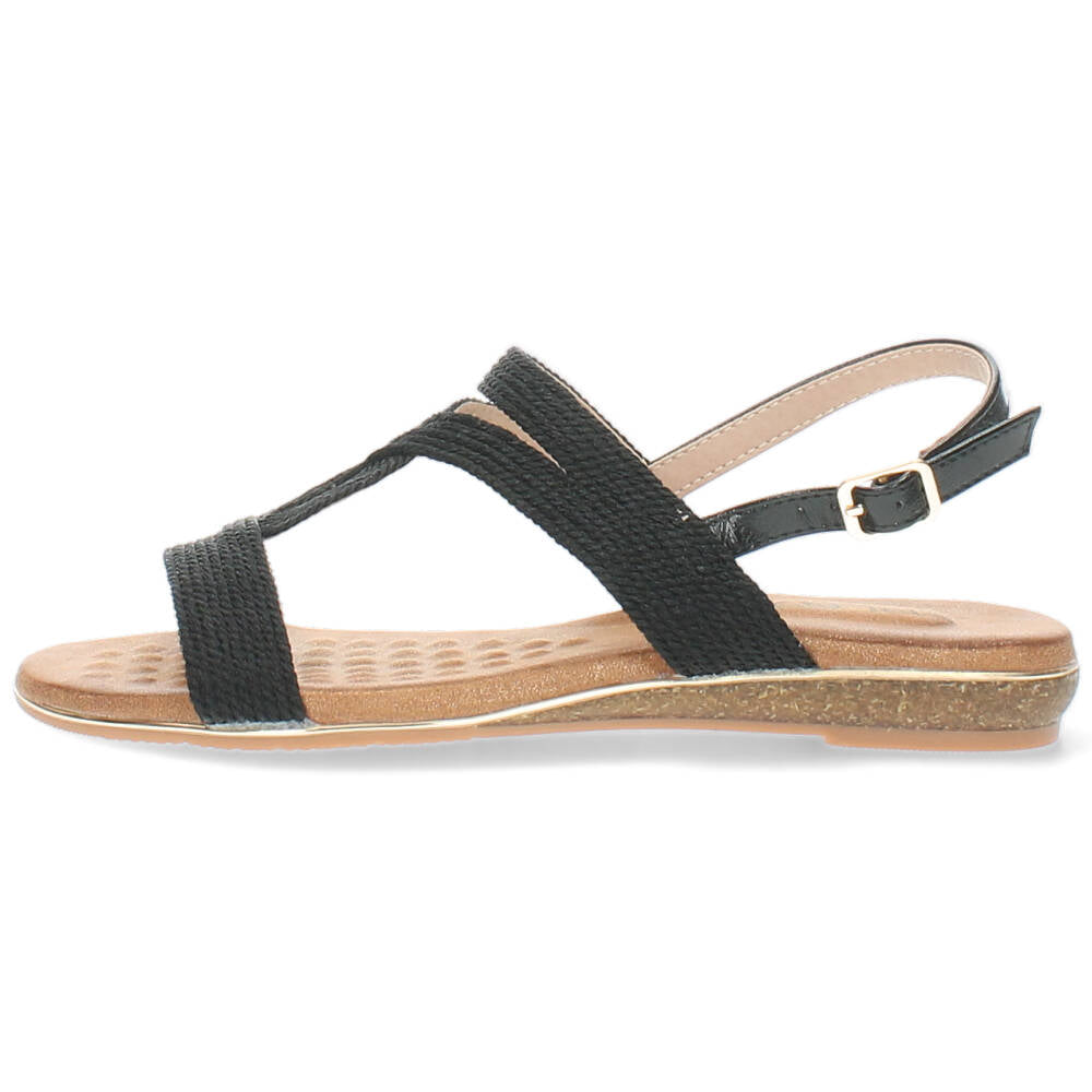 Zwarte sandalen