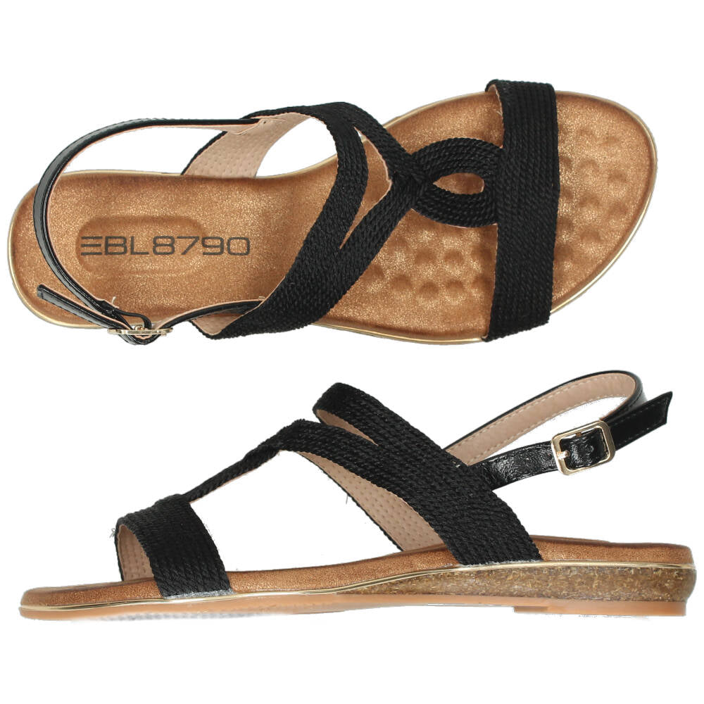 Zwarte sandalen