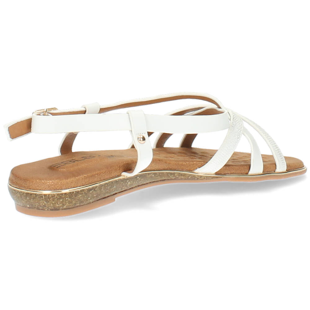 Witte sandalen