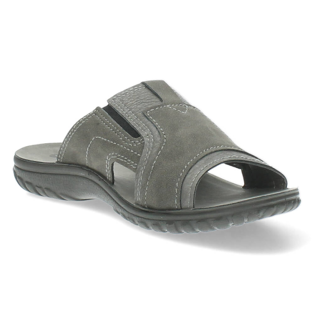 Grijze slippers