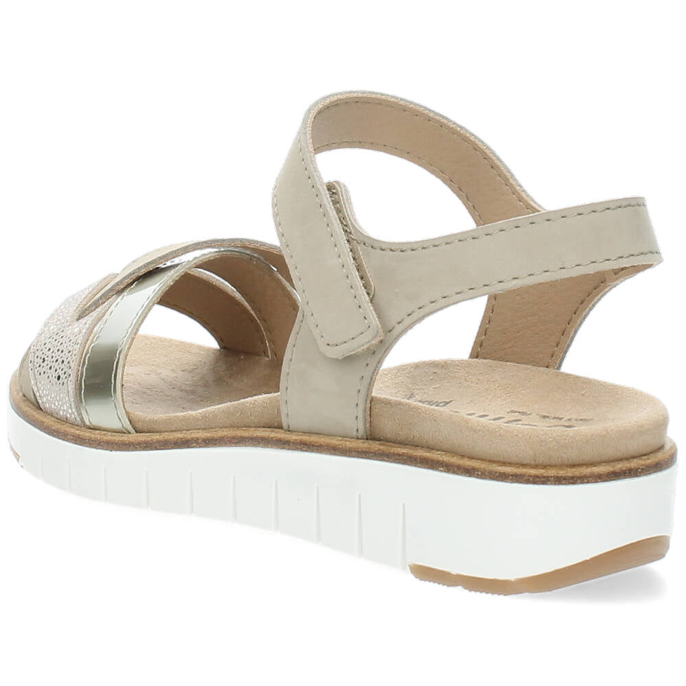 Beige sandalen
