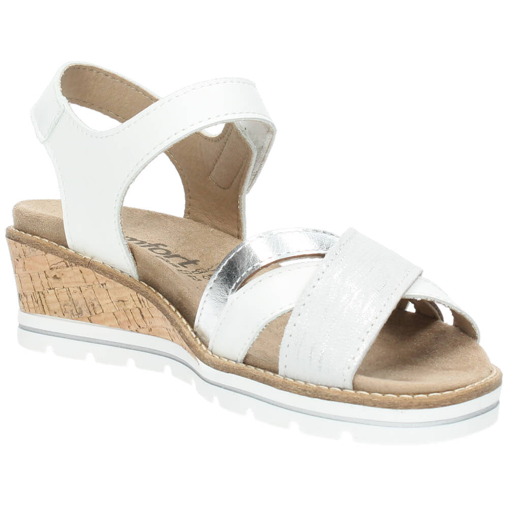 Witte sandalen