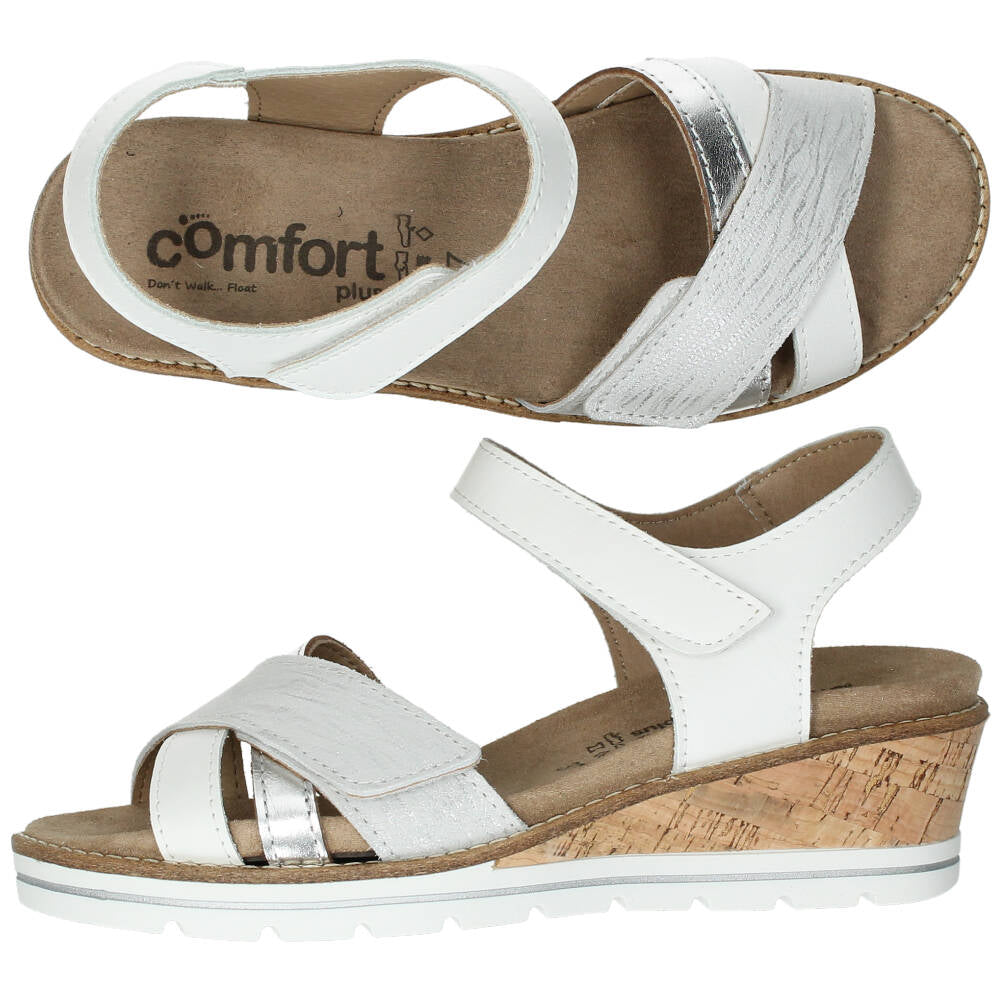 Witte sandalen