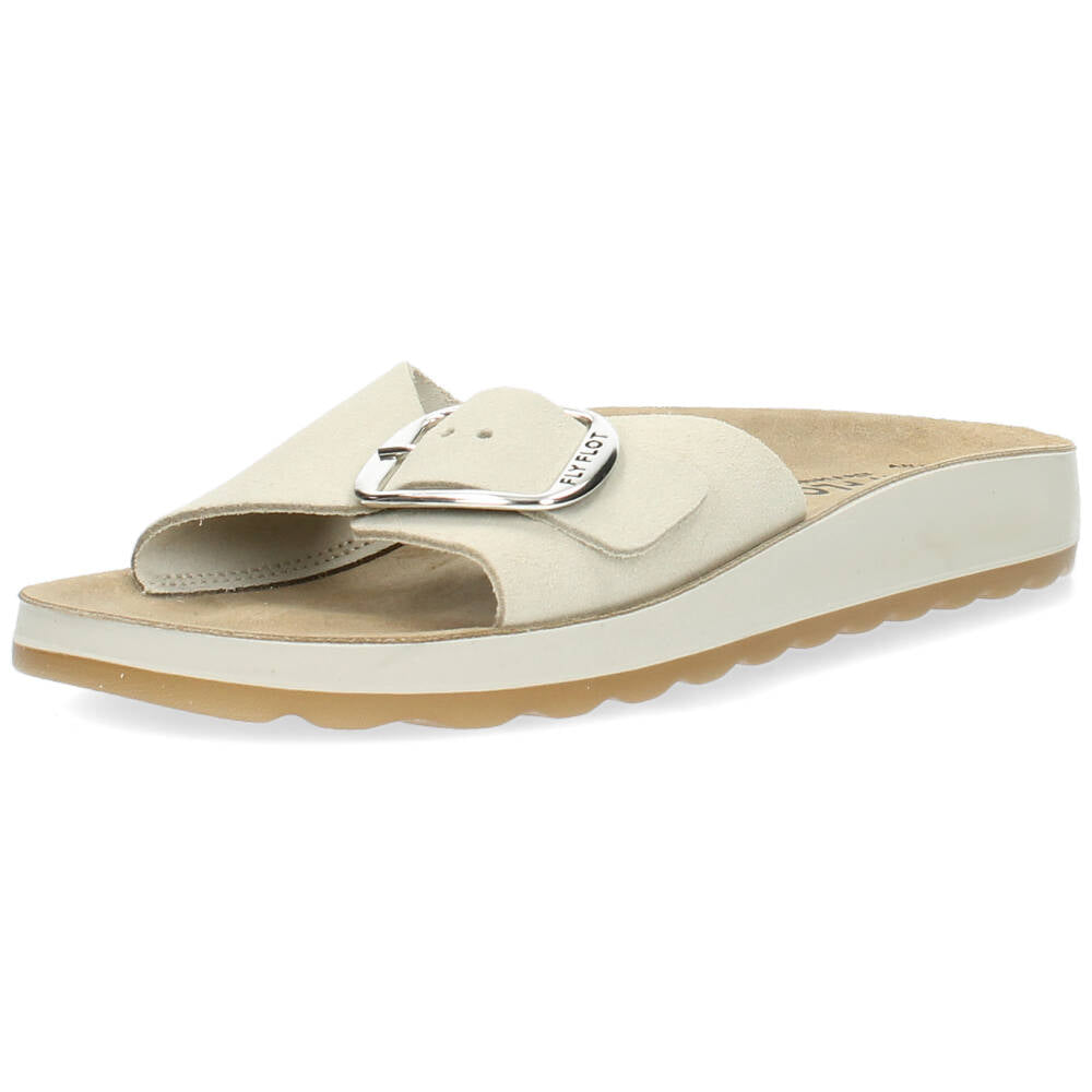 Ecru slippers