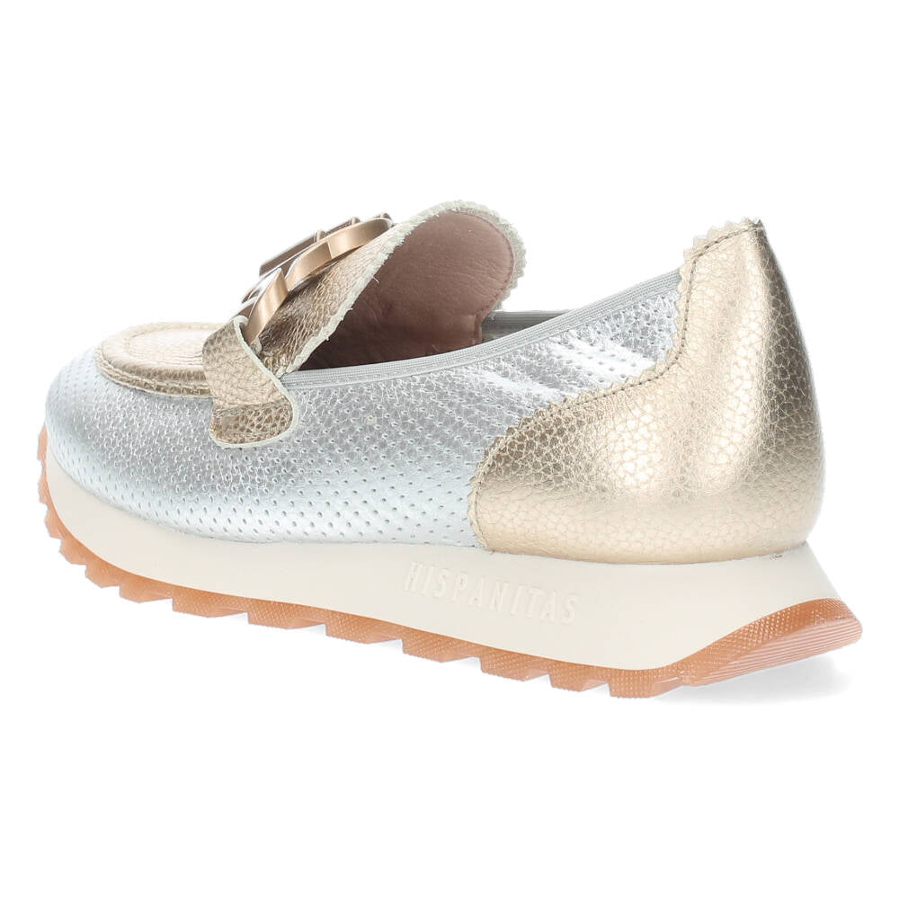 Metallic loafers