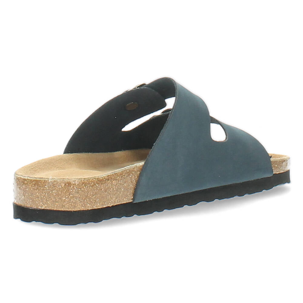 Blauwe slippers