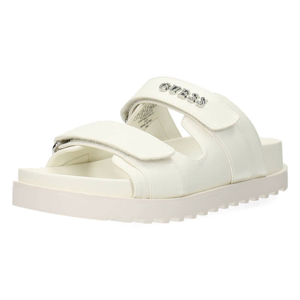 Ecru slippers